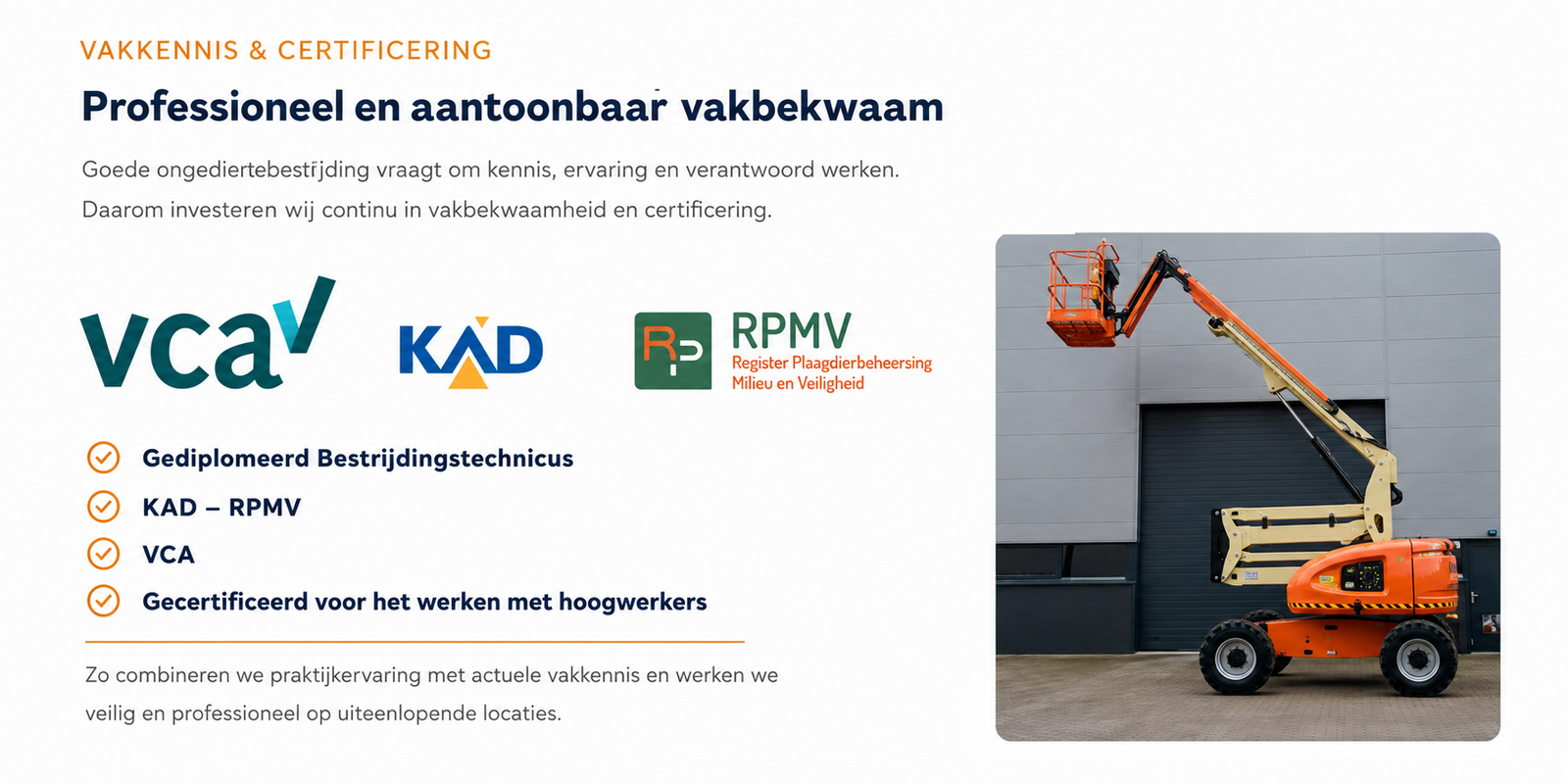 WayMaker certificering ongediertebestrijding